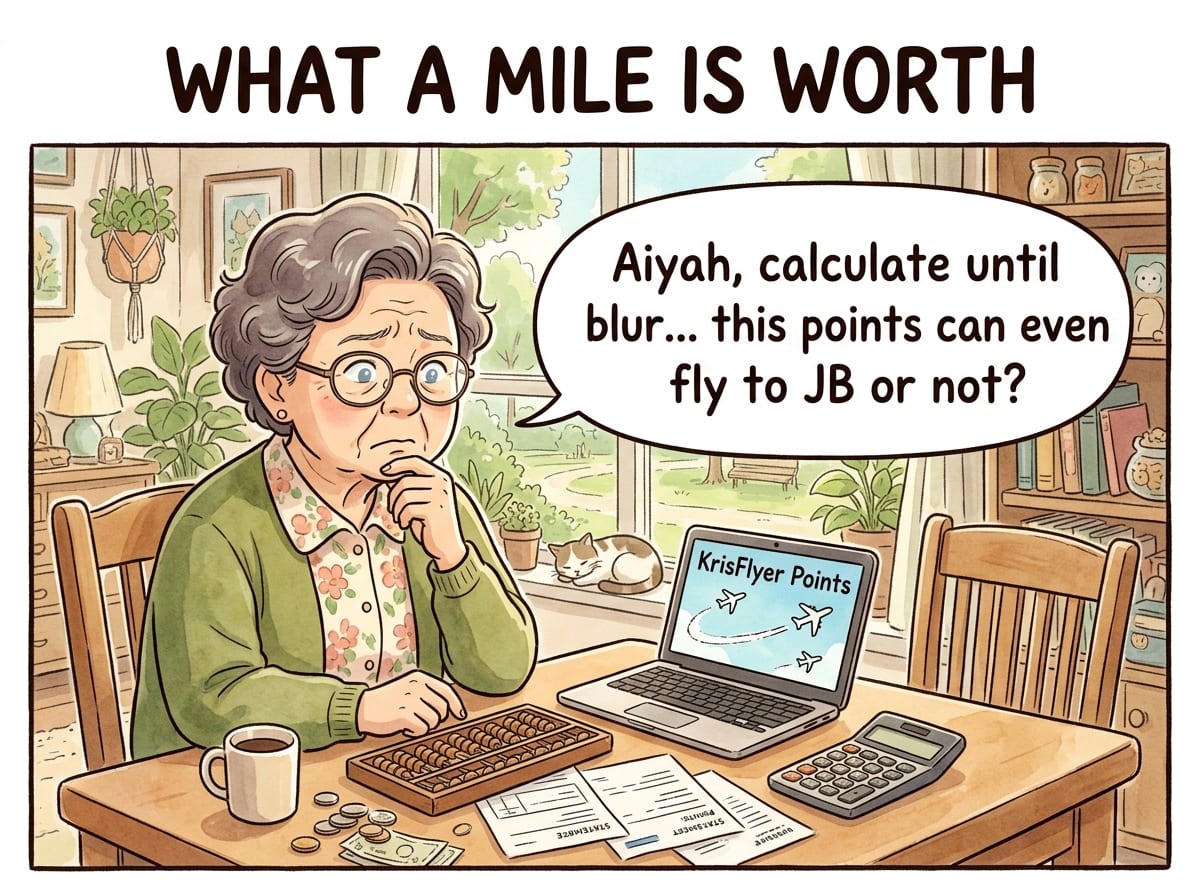 What Are KrisFlyer Miles Worth? One Cent, or Five