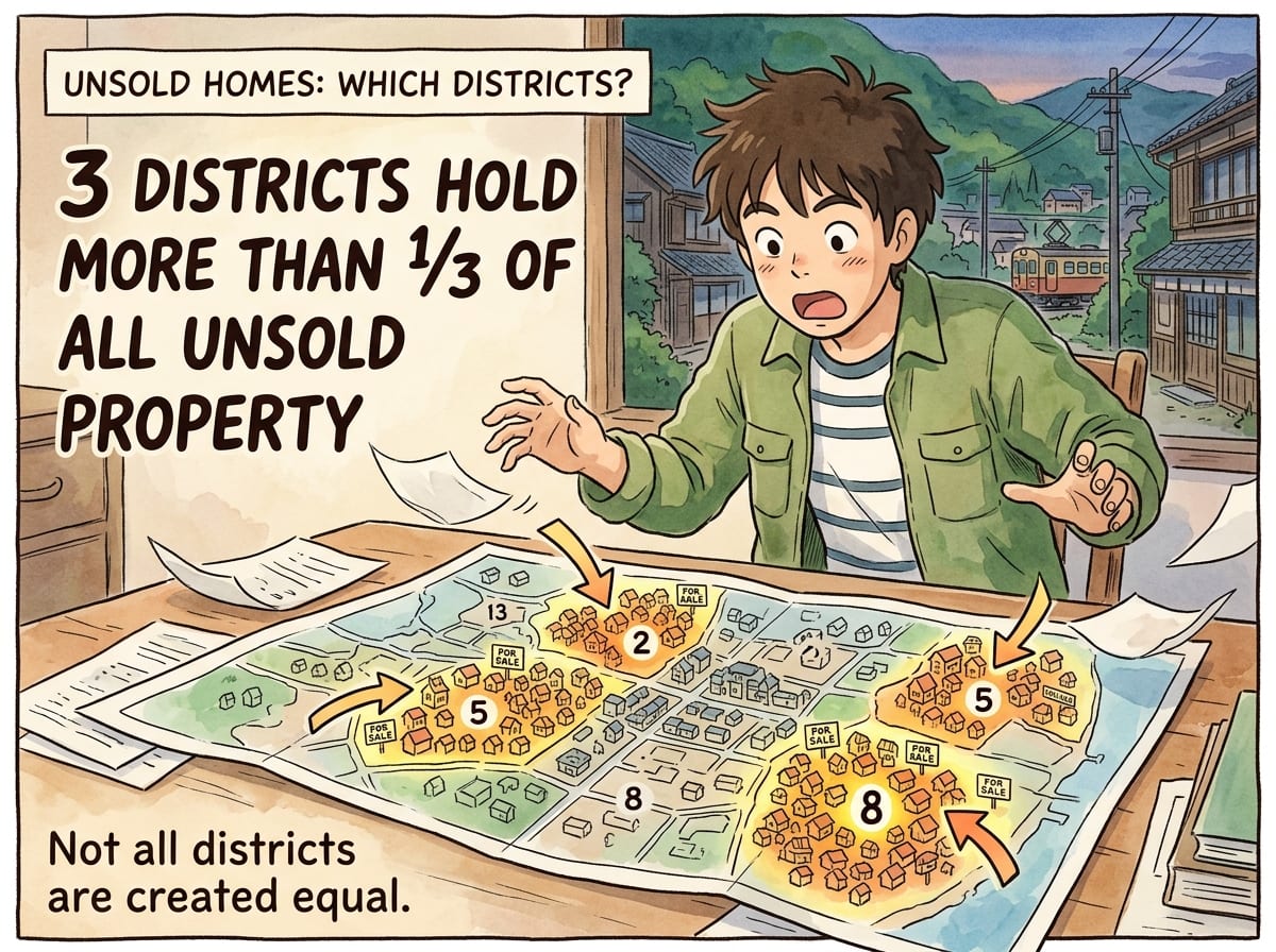 Is There Really a Glut of Unsold New Homes? Yes — In a Handful of Districts.