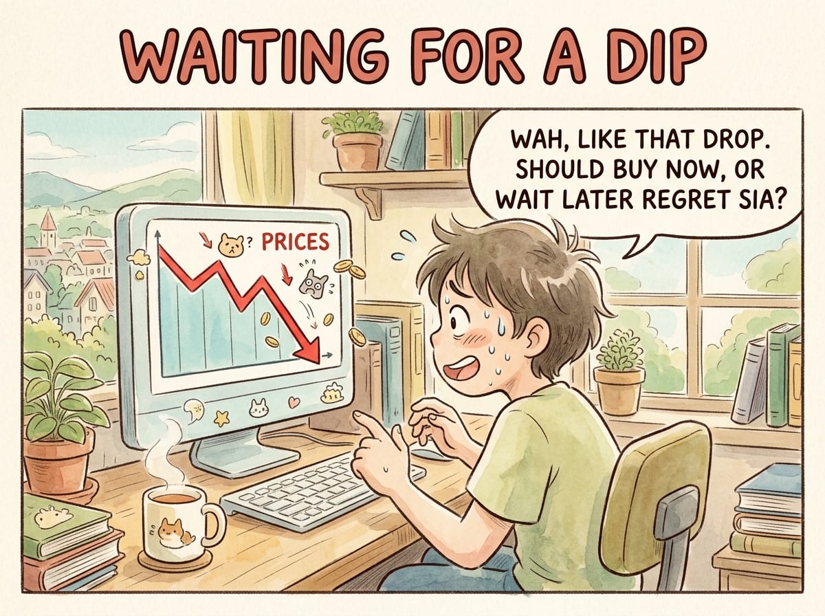 The Dip You Are Waiting For Turns Up About a Third of the Time