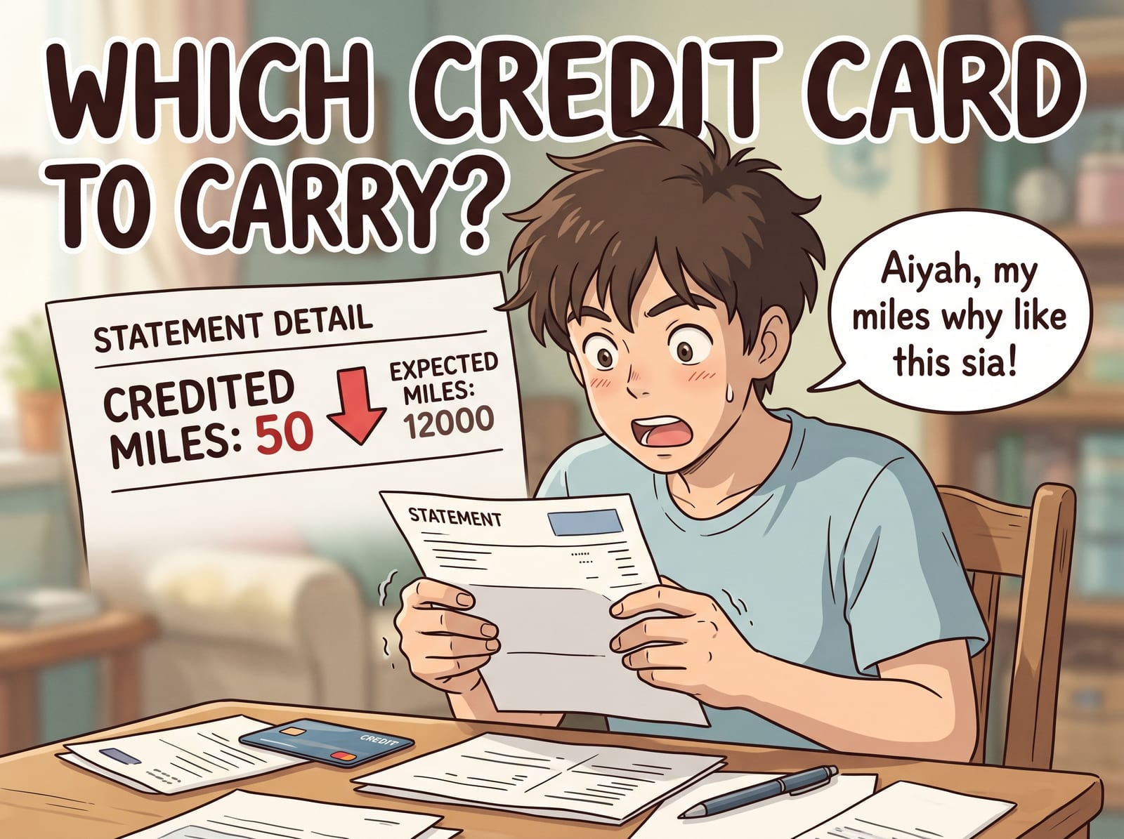 Your Miles Card Stops Paying After S$1,000 a Month